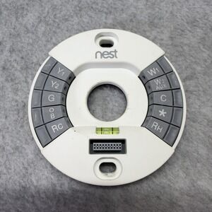 Google Nest 2nd Gen BASE ONLY Learning Thermostat Wiring Mount Terminal 02A